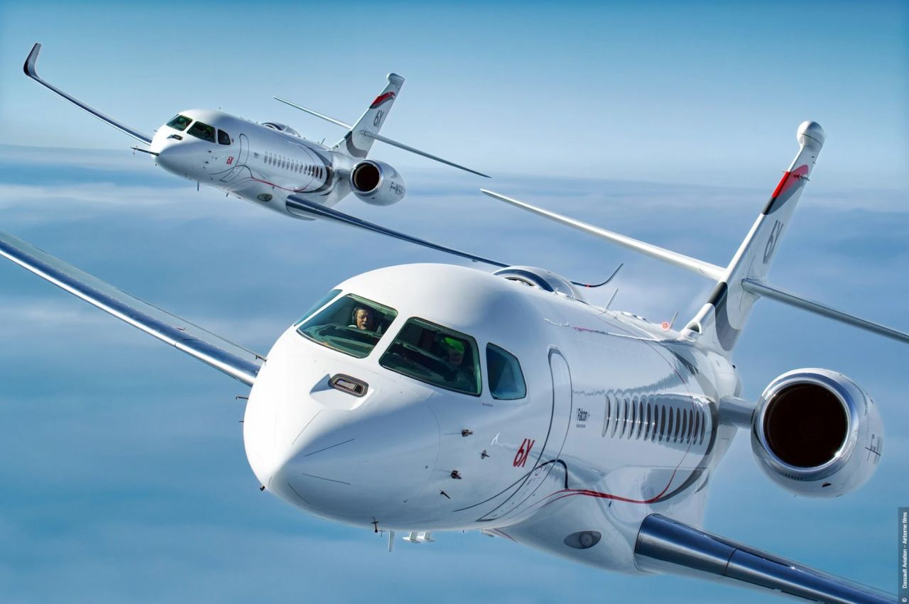 The Falcon6X is certified by both EASA and FAA